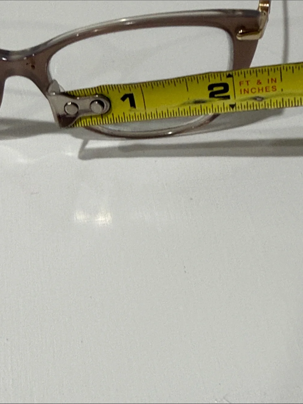 Tiffany & Co TF 2216 -8335 Satin  Champagne Eyeglass 🤓 Woman gold temples Italy